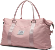 Load image into Gallery viewer, Travel Duffel Bag, Sports Tote Gym Bag, Shoulder Weekender Overnight Bag for Women