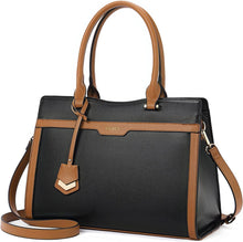 Load image into Gallery viewer, Satchel Purses and Handbags for Women Leather Totes Designer Ladies Crossbody Shoulder Bag