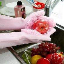 Load image into Gallery viewer, Silicone Cleaning Gloves(1 Pair)