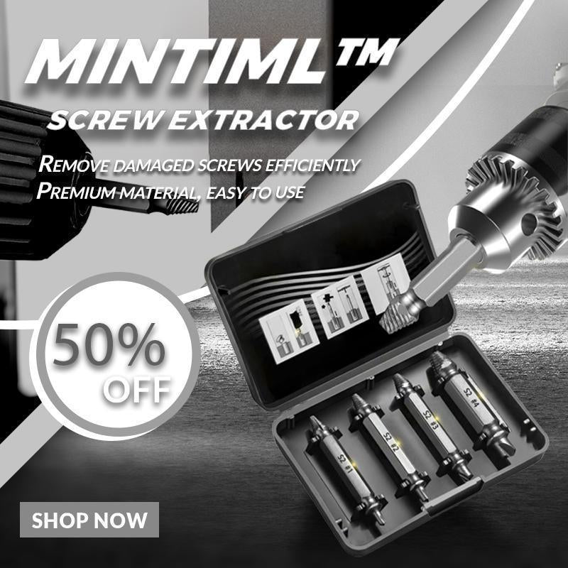 Mintiml Screw Extractor(4 Pcs)
