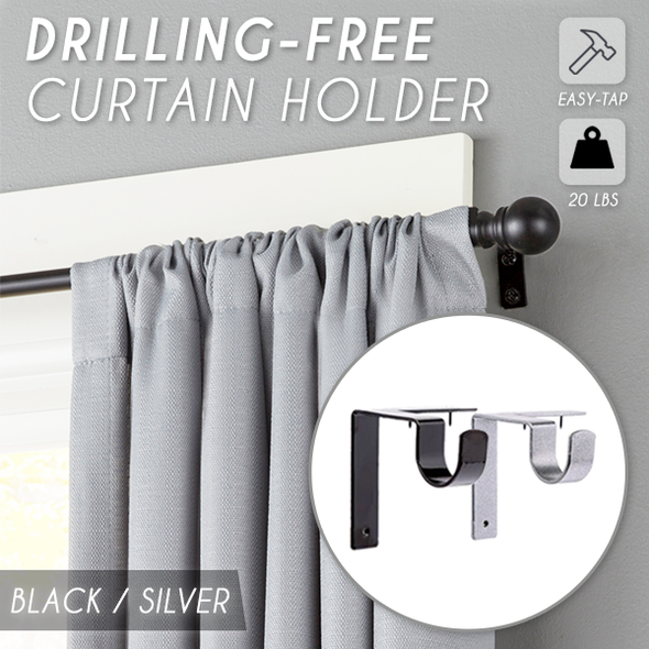 Drilling-Free Curtain Holder