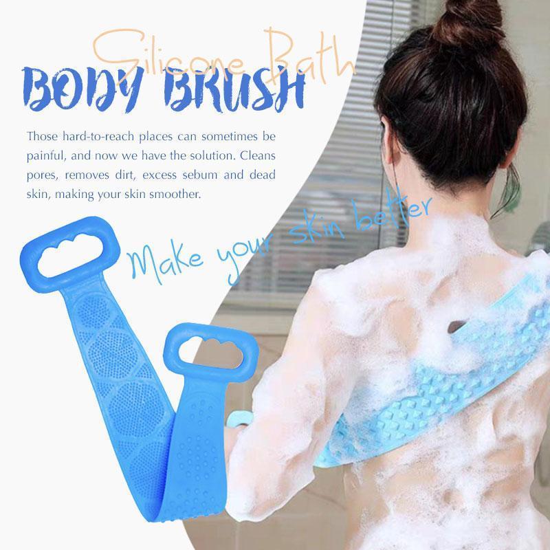 (Christmas Sale 50% OFF)Silicone Bath Body Brush(BUY 4 FREE SHIPPING)