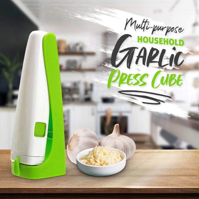 Multi-purpose Garlic Press Cube