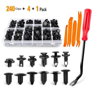 240PCS Car Retainer Clips Fastener Remover