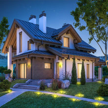 Load image into Gallery viewer, Solar Powered Floor Path LED Light
