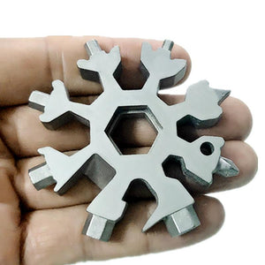 18-in-1 Stainless Steel Snowflakes Multi-tool