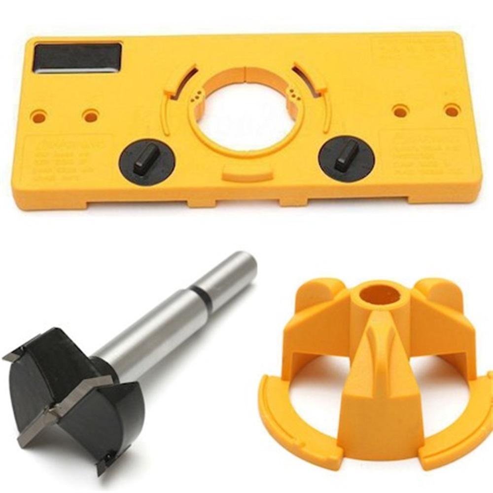 35mm Hinge Drilling Jig Woodworking Tool Set